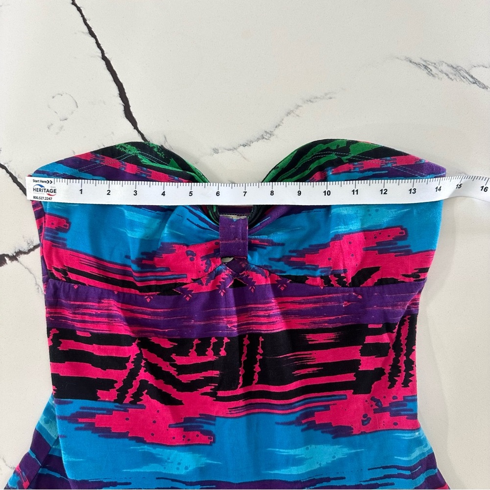 Vibrant Aztec Strapless REEF - Picture 6 of 8